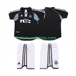 Camisola Newcastle United 2000 2001 Retro Criança Equipamento Segundo Manga Curta